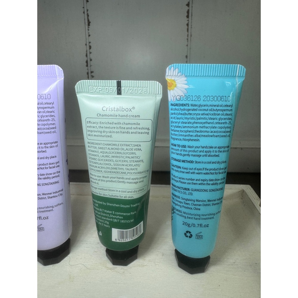 Tonymoly Squishmallows Omyaya Cristalbox Hand Cream Bundle Strawberry Lavender - Picture 4 of 4
